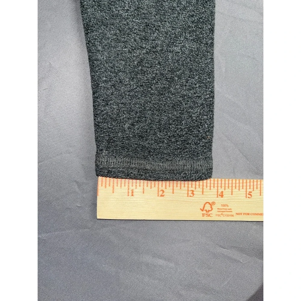 Avalanche‎ Fleece Jacket Boys M (5-6) Heather Gray Logo Mock Neck Quarter Zip